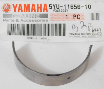 NEW Genuine Yamaha Bolt 950 Black Connecting Rod Plane Bearing OEM 5YU-11656-10