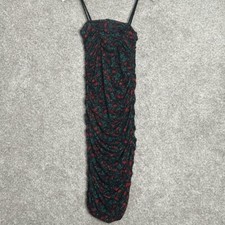 Minkpink - Floral Ruched Bodycon Dress - XS