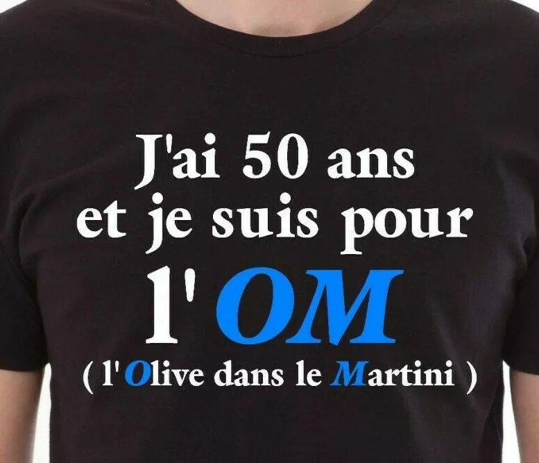 Tee-shirt 50 ans Anniversaire Homme Blanc M, L, XL