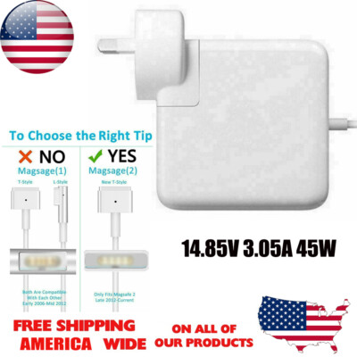 45W T-Tip Magnetic Replacement Charger For MacBook Air (Compatible With A…gnetic 2)