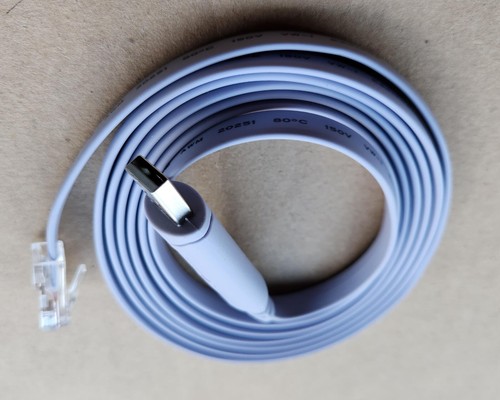 Cable de consola Moyina - FT232RL USB serie RJ45 - 6 pies - USB2.0 macho - Imagen 3 de 5