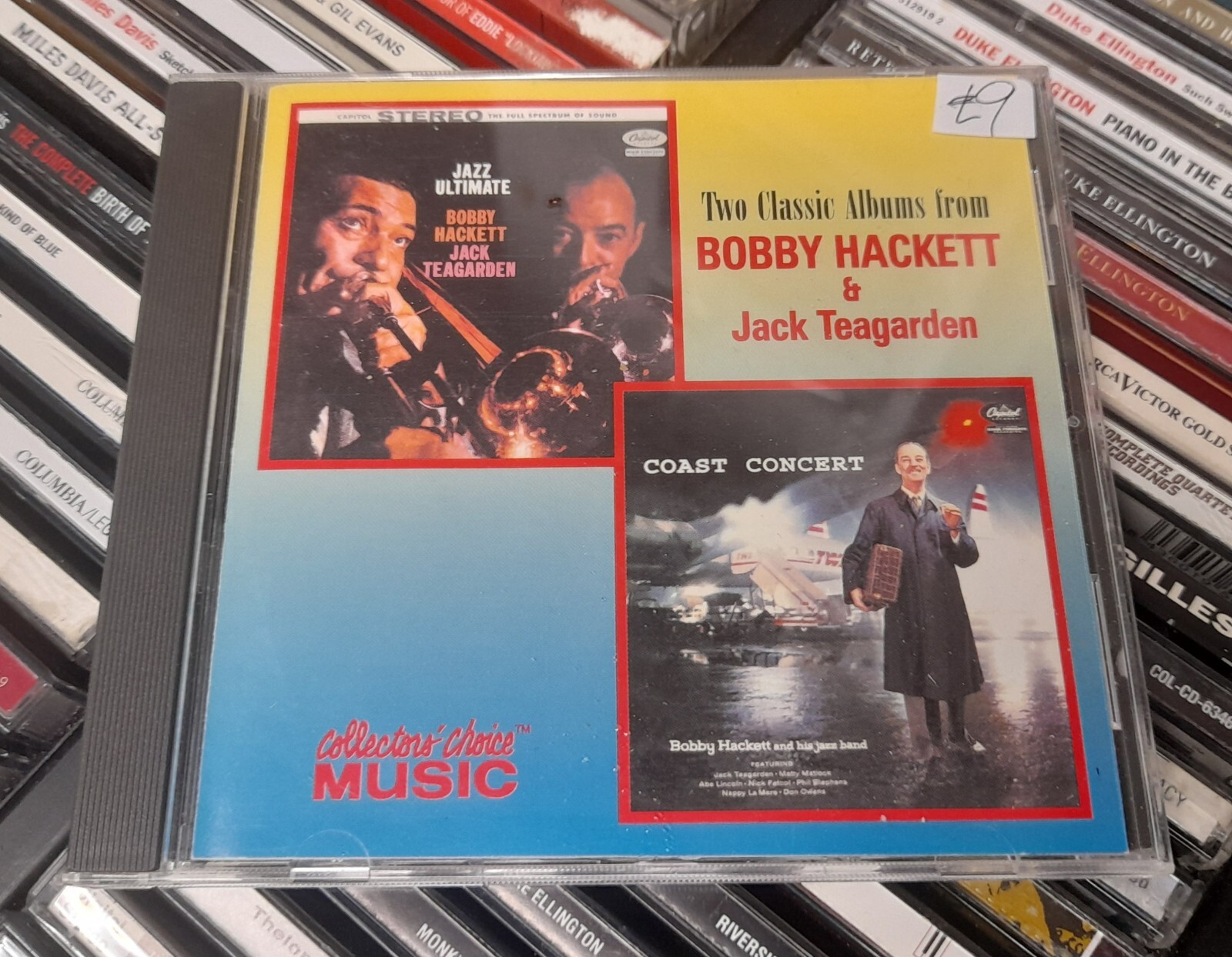 Two Classic Albums From Bobby Hackett & Jack Teagarden Jazz CD