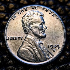 1943-D Steel Lincoln Cent ~ Uncirculated MINT Condition ~ COMBINED SHIPPING!