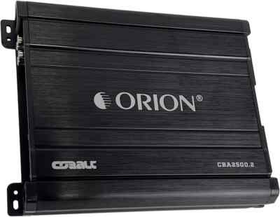 ORION CBA2500.2 COBALT 2-CHANNEL CLASS AB CAR AUDIO STEREO AMPLIFIER 2500 WATT
