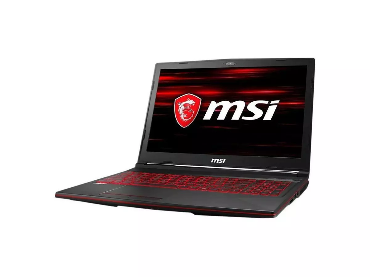 MSI GL63 8RD-210, Core i7-8750H, 256GB SSD+1TB, 8GB, nVIDIA GTX 1050Ti 4GB  Win10