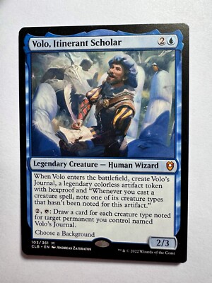 Volo, Itinerant Scholar (103/1023) CLB NM MTG | eBay