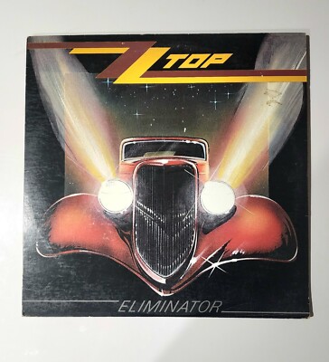 ZZ Top Eliminator 1983 LP Warner Bros Records 23774-1 Vintage Vinyl Album Great+