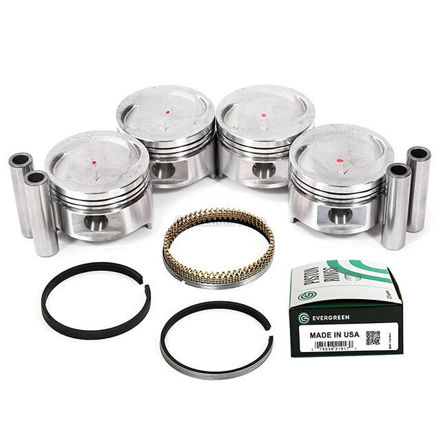 Pistones con anillos aptos para 86-95 Suzuki Samurai Swift Sidekick 1.3L G13A G13AB Foto 2 de 4
