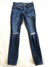 GAP Legging sculpted Skinny blue Jeans Size 0 25x27 pockets, Zip