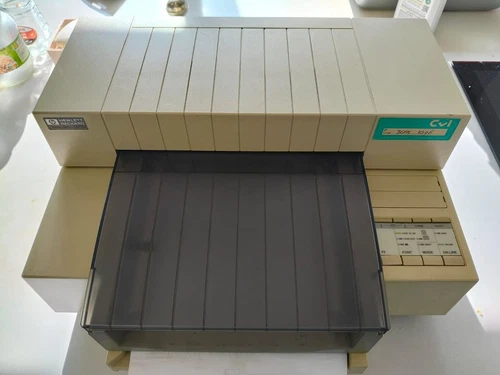 Vintage Retro HP Hewlett Packard C2106A DeskJet Printer 500 Serial/Parallel 