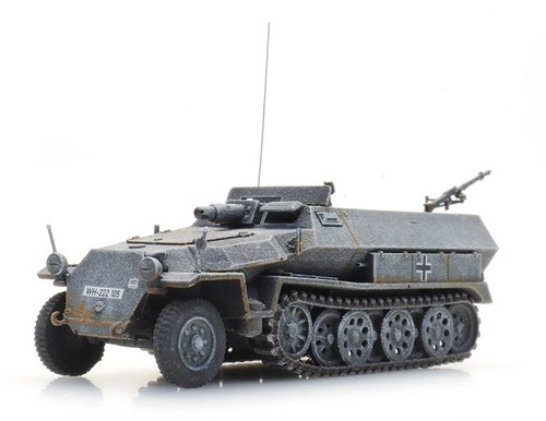 Artitec 6870522 - 1/87 / H0 Sd.Kfz. 251/9 Ausf. C ‘Stummel’, winter - Neu