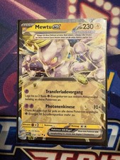 Pokemon Karte Mewtu EX 058/182 Paradoxrift Double Rare Holo NM Deutsch