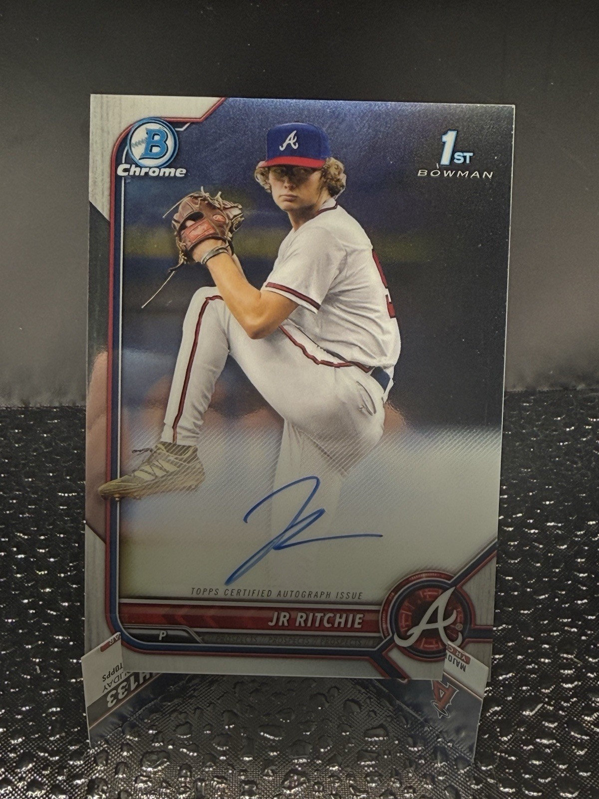 2022 Bowman Draft - Chrome Draft Pick Autographs JR Ritchie #CDA-JR (AU, RC)