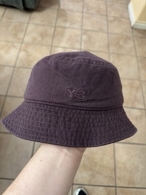 Adidas Y-3 Yohji Yamamoto Burgundy Bucket Hat