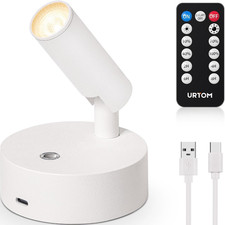 Wireless LED Spotlight Indoor with Remote up Lights Indoor Dimmable Picture Ligh