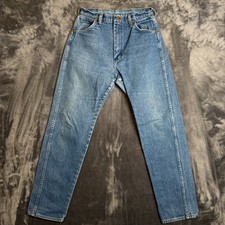 Vintage Wrangler Womens Normal Wash Blue Jeans Size 11