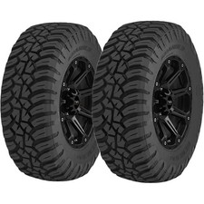 Qty 2 33x12.50r18lt General Grabber X3 118q Load Range E Black Wall Tires