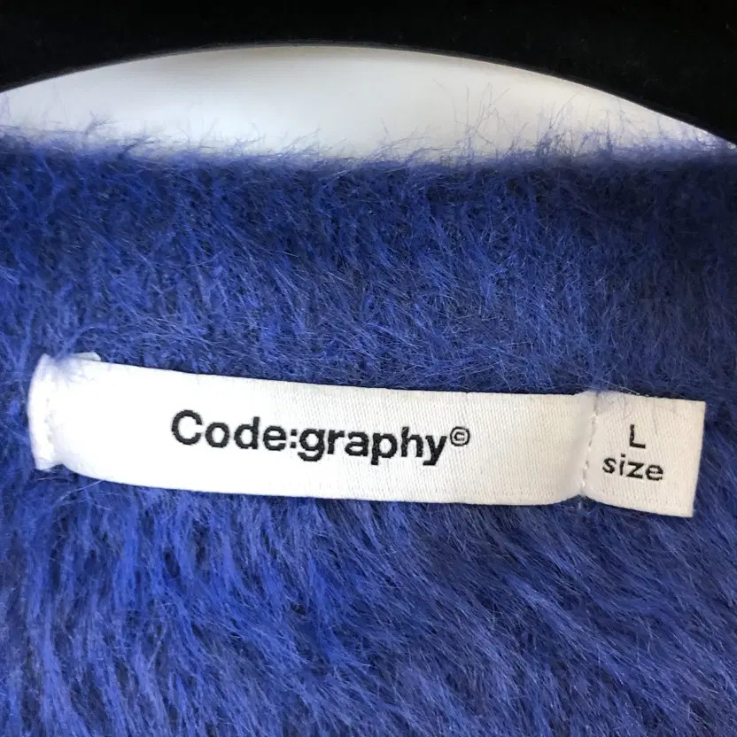 Codegraphy Fluff Vivid Pullover Knit L - image 5