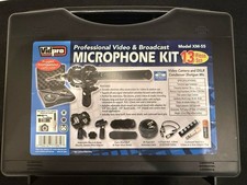 Vidpro XM-55 11" Condenser Shotgun Video DSLR Broadcast 13 Piece Microphone Kit