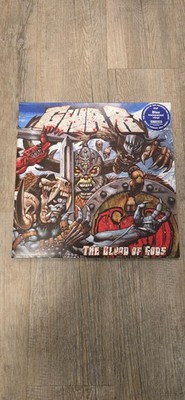 Gwar - The Blood of Gods Vinyl BLUE/TRANSPARENT RAR Lim.200 Stck + Poster