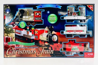 Blue Hat Toy Co. Christmas Train Set North Pole Junction - NEW IN BOX  