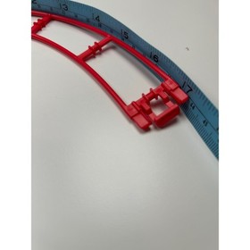 K'NEX / KNEX Micro Coaster Track Semi-Circle 180 Degree Turn in Red Spare Part