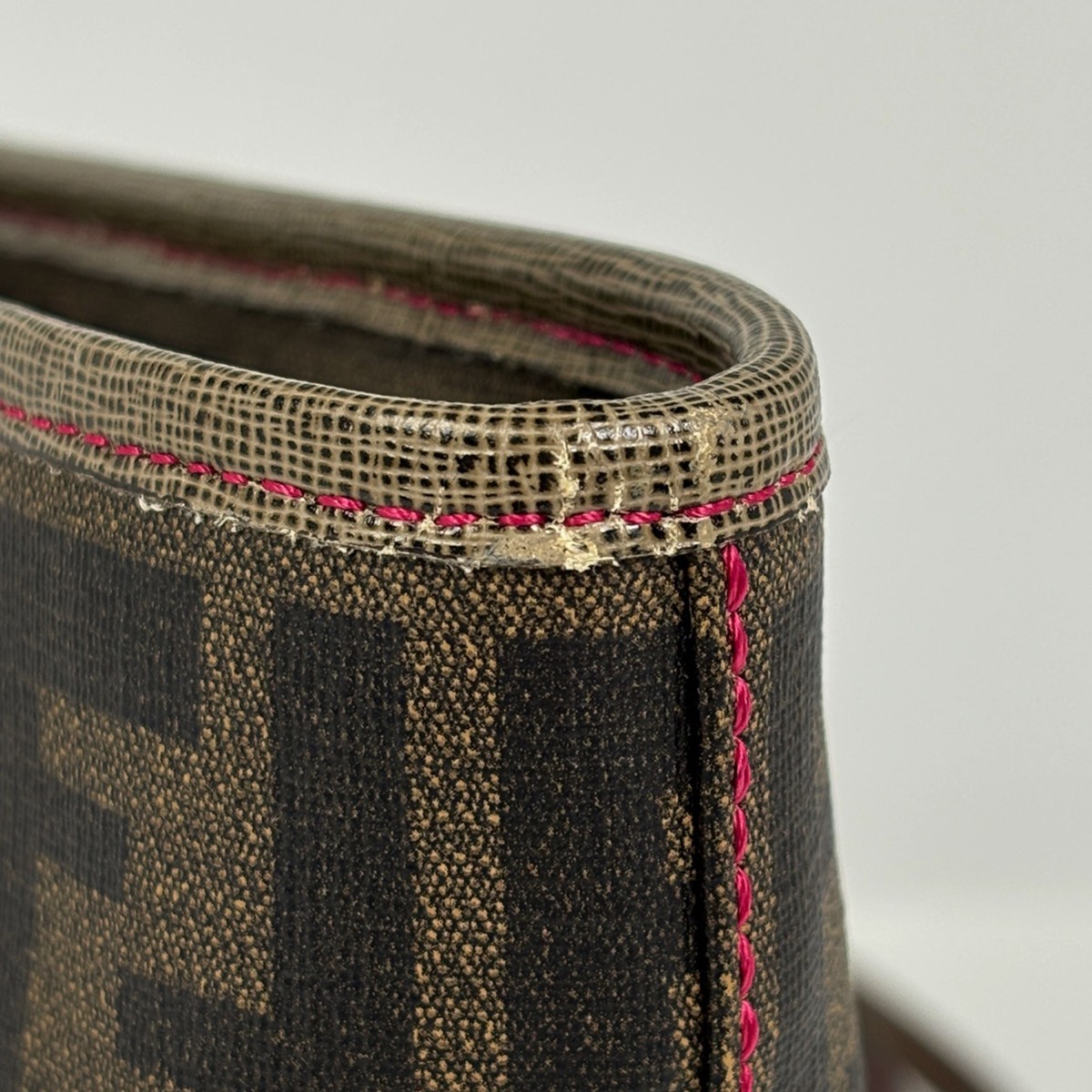 FENDI Zucca Pattern Tote Bag Shoulder Bag Shoulder Bag Tote Bag Coated canva... thumbnail 4