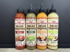 Hot Sauce  - Salsa 4 Pack (Roja, Verde, Habanero, Aguacate) HEB Mi Tienda