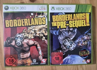 Set 2 Spiele - Borderlands 1 & The Presequel - Microsoft Xbox 360  