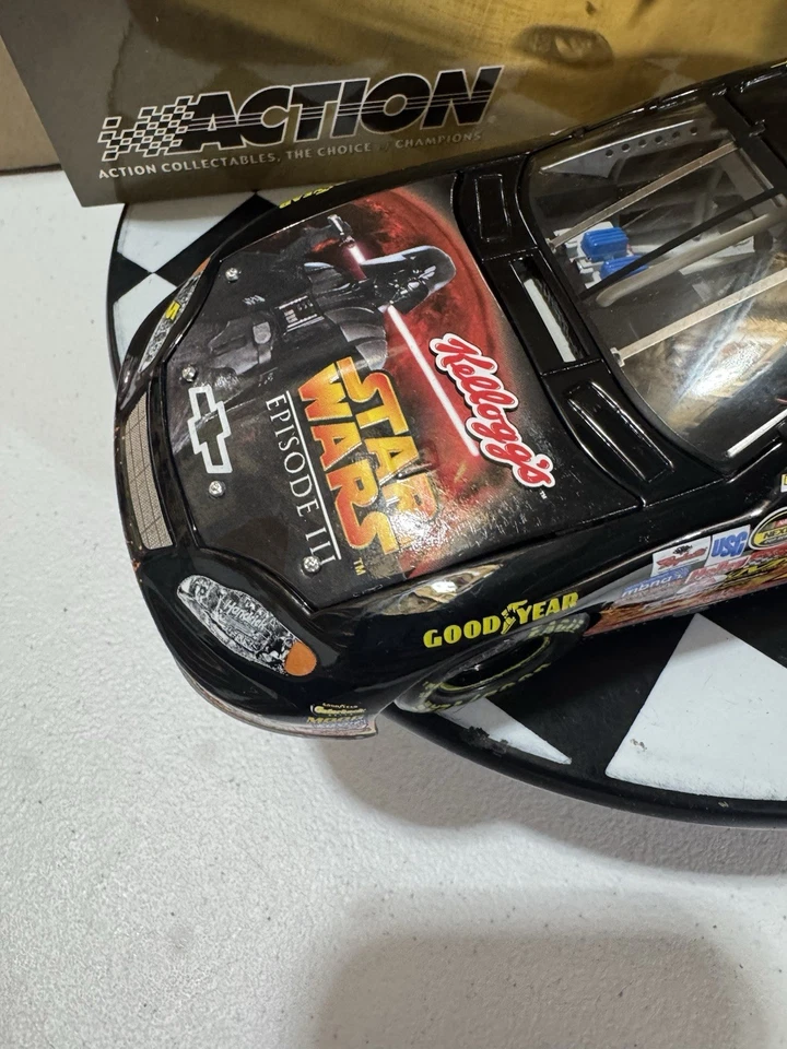 RARE* Kyle Busch ELITE #5 Kellogg’s Star Wars III 2005 1/24 Nascar Diecast - Image 3 of 4