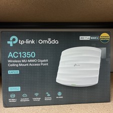 TP-Link EAP223 sin adaptador Omada AC1350 Gigabit punto de acceso inalámbrico...