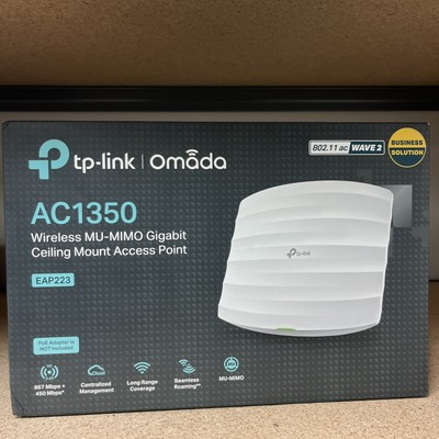 TP-Link EAP223 w/No Adapter Omada AC1350 Gigabit Wireless Access Point... 