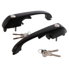 T3 Türgriff gleichschl., Paar, NOS, orig. VW, Verglnr. 251837205