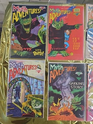 Myth Adentures Comic Books Lot Of 6