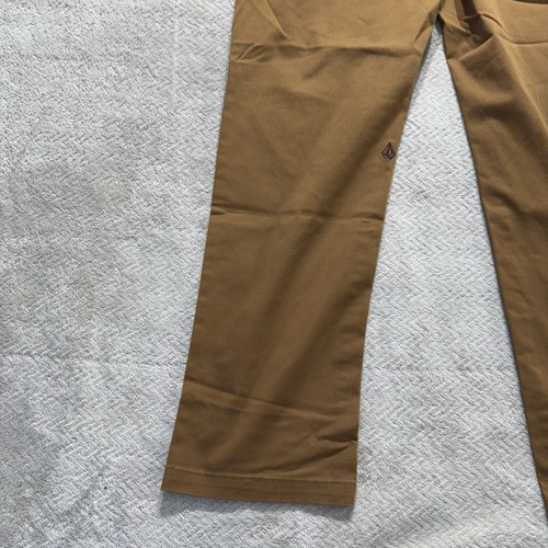 VOLCOM-NWT-Men's Tobacco Frickin Modern Stretch 16 Denim Jeans-Size 29x30 - Picture 12 of 17