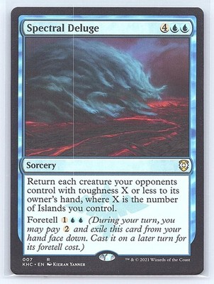 SPECTRAL DELUGE 7 RARE COMMANDER: KALDHEIM MAGIC: THE GATHERING NM