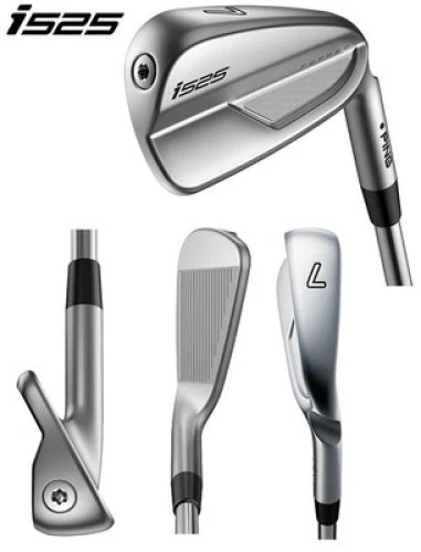 PING i525 Ironset 6-9 PwUw 6pc RH Black dot  Nspro950gh neo steel Flex Stiff New - Image 2 of 3