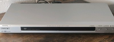 Sony DVP-NS50P DVD Player Silver Progressive DVD CD RCA S-Video Tested No Remote