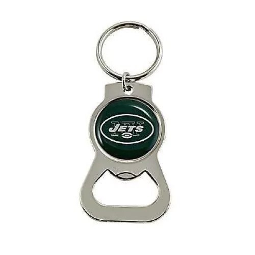 New York Jets Bottle Opener Keychain - Picture 1 of 1