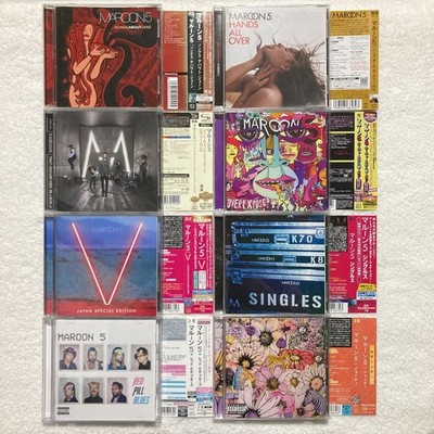Maroon 5 CD Lot 8 Japan Edition Obi