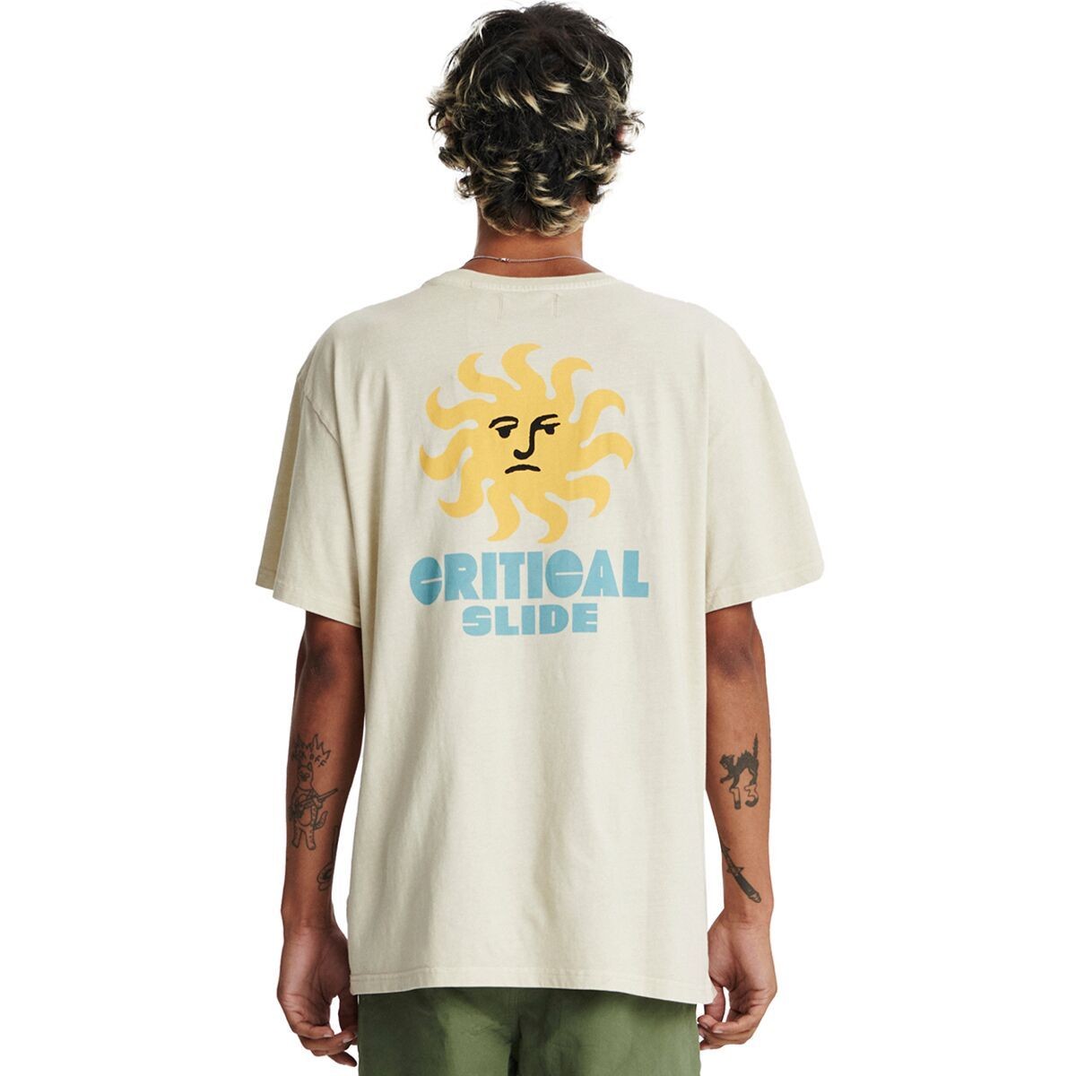 Утренняя футболка The Critical Slide Society - Мужская Bone, M
