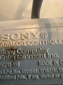 Vintage OEM Original Sony PlayStation PS1 PSone  Controller - White