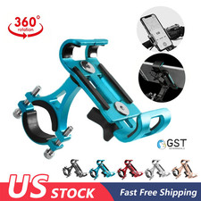 360  Aluminum Motorcycle Bike Handlebar Phone Mount Holder for iPhone Samsung US