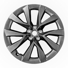 95318 OEM Front Aluminum Wheel 20x9 Painted Matte-Black Metallic