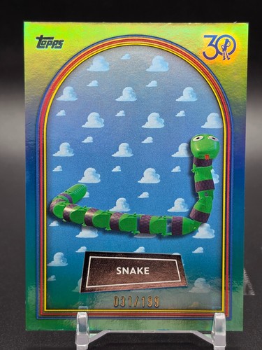 Snake [Gold Foil] #12 2025 Topps 30 Years of Toy Story card