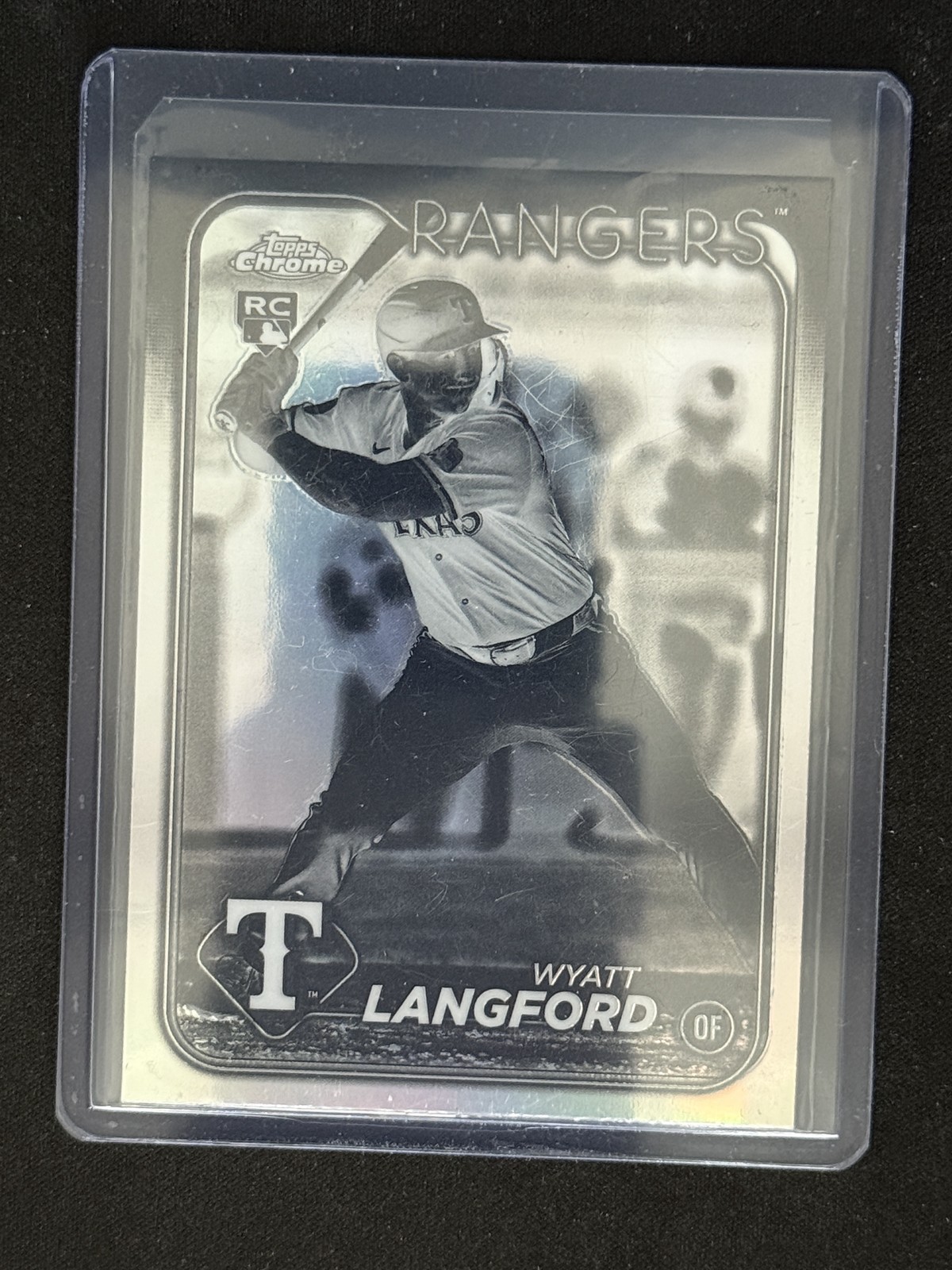 2024 Topps Chrome Update #USC35 Wyatt Langford Negative Refractors