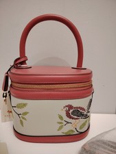 New Radley Harriet Street-Embroidery Small Vanity Case Style Crossbody Bag BNWT