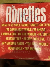 RARE The Ronettes Featuring Veronica  LP - Signed by Ronnie Spector!