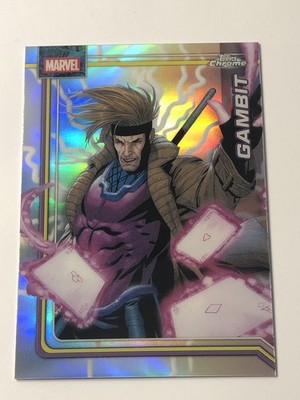 2026 Topps Marvel Chrome GAMBIT Lightning Refractor #039