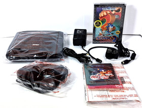 Sega Genesis Model 2 MK-1631 Console Comlete In Box Sonic 2 System Tested